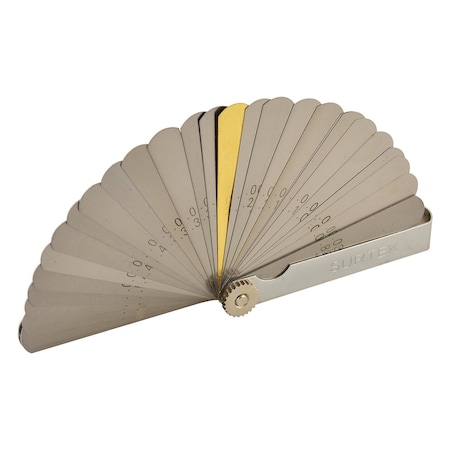 Surtek 32 Blades Feeler Gauge Measurement Tool 107329